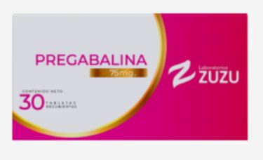 PREGABALINA 75MG X 30TAB ZUZU