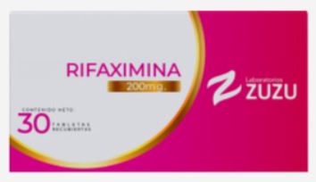 RIFAXIMINA 200MG X 30TABLETAS ZUZU