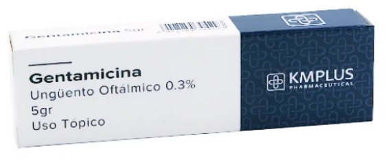 GENTAMICINA UNGUENTO OFTALMIC 5G KMPLUS