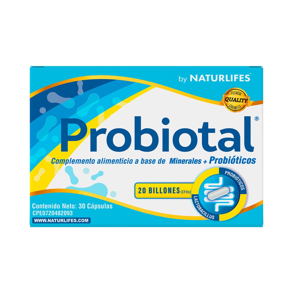 PROBIOTAL X 30CAPS NATURLIFES