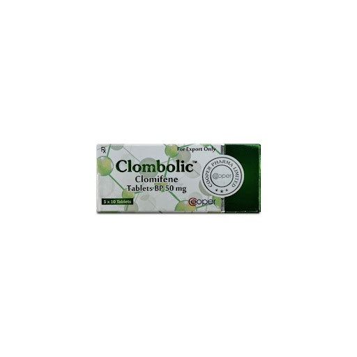 CLOMBOLIC 50MG X 10TAB CLOMIFENE BLIST COOPER***