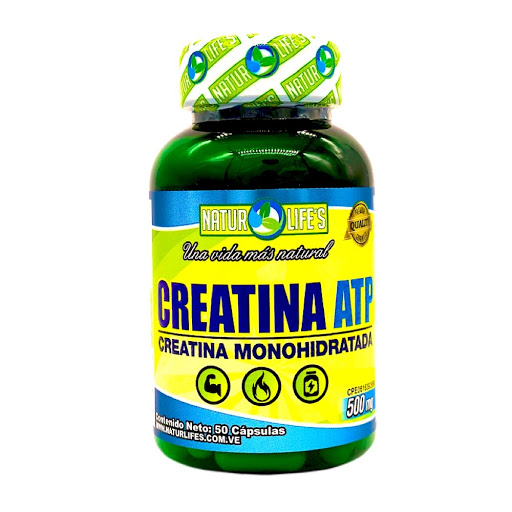 CREATINA ATP 500MG X 50CAPS NATURLIFES