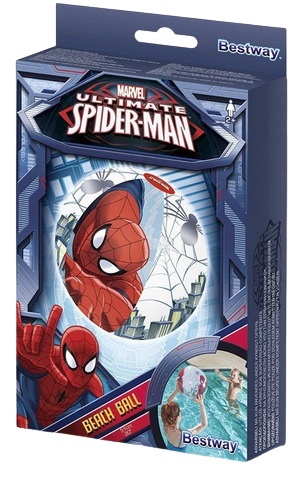 PELOTA INFLABLE BESTWAY 56CM SPIDERMAN