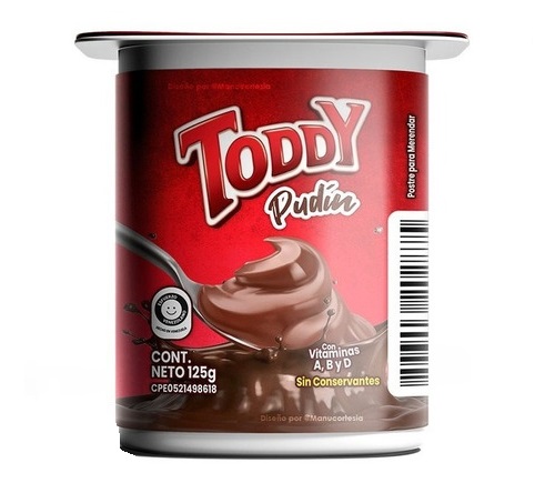PUDIN TODDY 125GR UHT