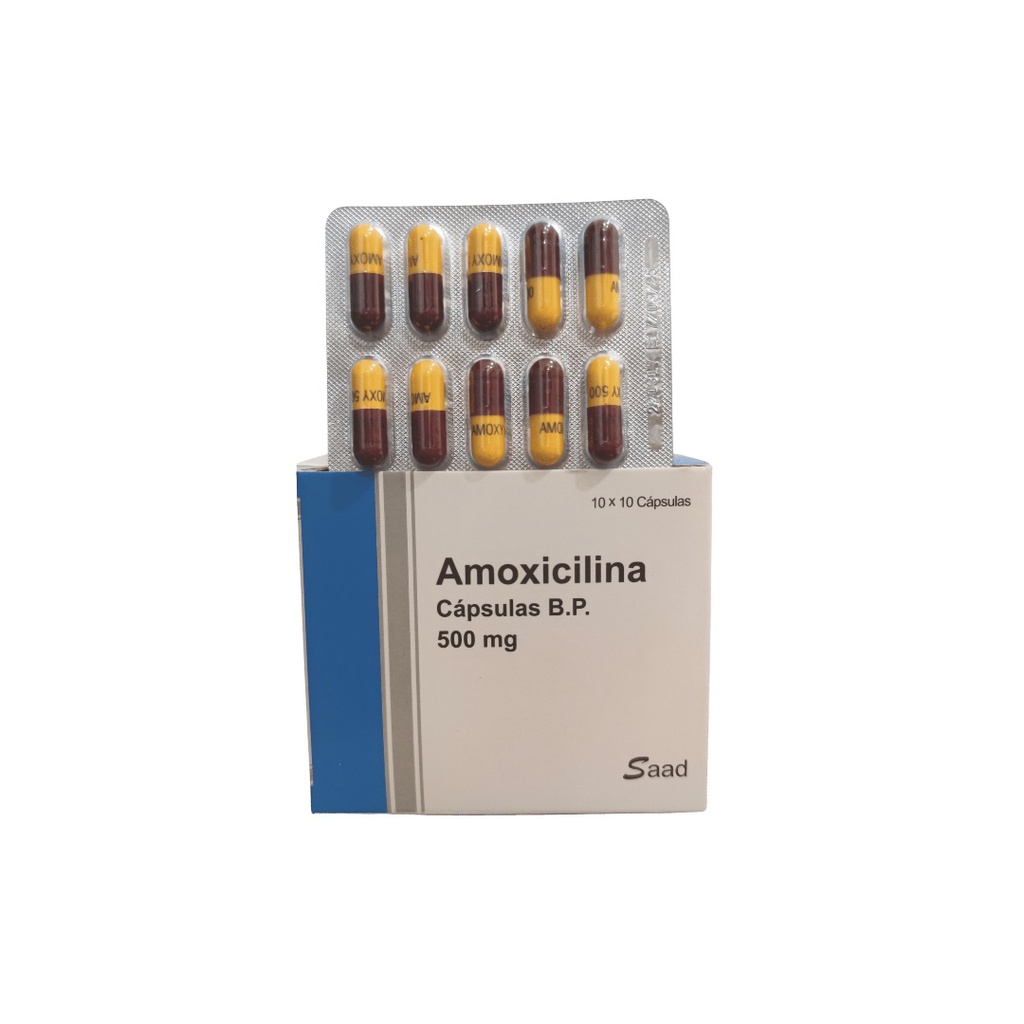 AMOXICILINA BP 500MG X 10TAB BLIS SAAD