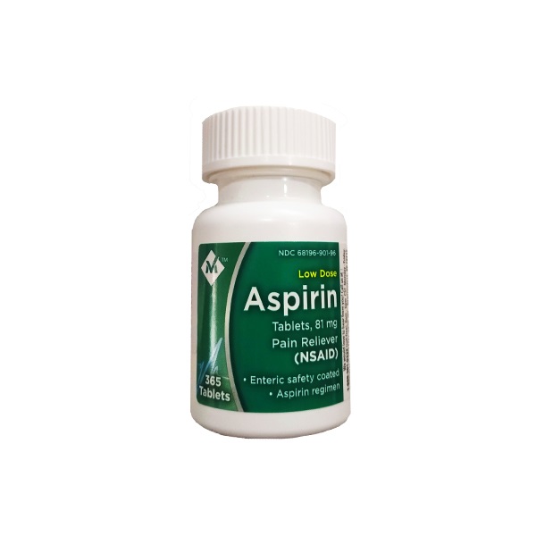 ASPIRIN 81MG X 365TABLETAS NSAID