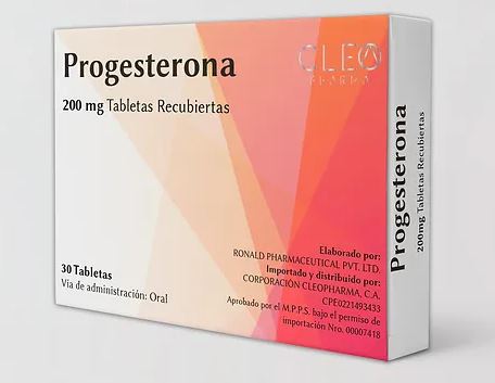 PROGESTERONA 200MG X 30TAB CLEO PHARMA