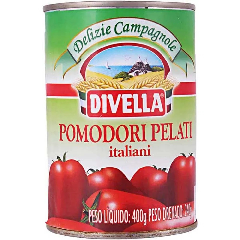 TOMATE DIVELLA 400GR PELADO TRIPACK