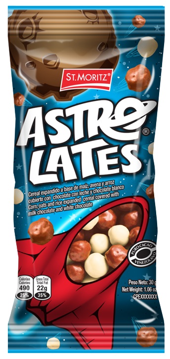 CHOCOLATE ST MORITZ 30GR ASTROLATES