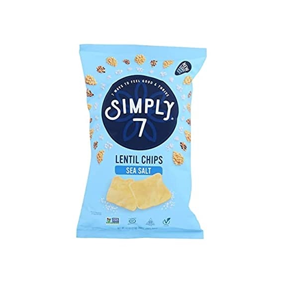 SNACK SIMPLY 7 113GR LENTEJAS SAL MARINA