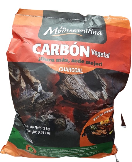 CARBON MONTSERRATINA 3KG VEGETAL