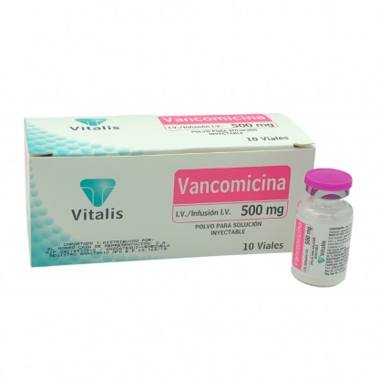 VANBIOTIC X 500MG POLV SOL INY VANCOMICINA VITALIS