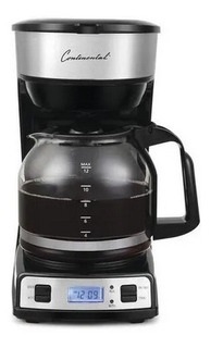 CAFETERA ELECTRICA CONTINENTAL 4TZ NEGRA