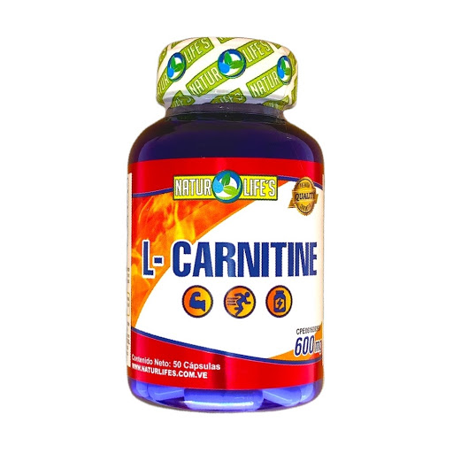 L CARNITINA 600MG X 50CAPS NATURLIFES