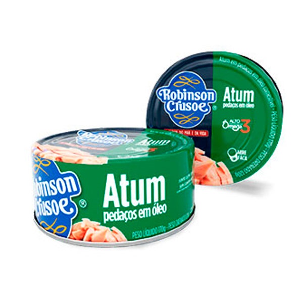 ATUN EN TROZO ROBINSON CRUSOE 170GR ACEITE
