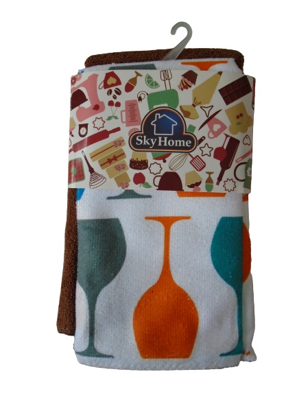 PAÑITO SKY HOME 40X48CM MICROFIBRA SET2