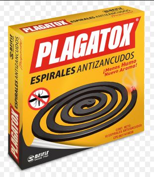 INSECTICIDA PLAGATOX 10UN ESPIRAL ANTIZ