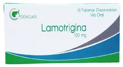 LAMOTRIGINA 100MG X 10TABLETAS GEAGAR