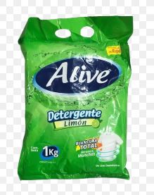 DETERGENTE ALIVE 1KG LIMON POLVO