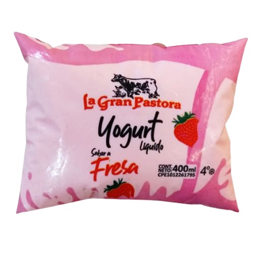 YOGURT LIQUIDO GRAN PASTORA 400ML FRESA