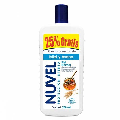 CREMA NUVEL 750ML MIEL AVE PROT
