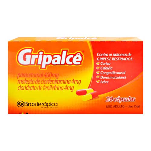 GRIPALCE 400MG X 20CAPS BRASTERAPICA