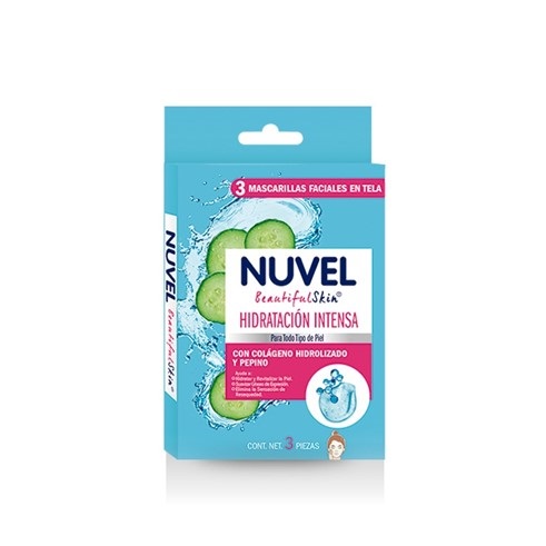 MASCARILLA FACIAL NUVEL X1UND COLAG PEPI