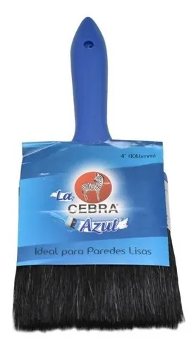 BROCHA CEBRA 4 PULG AZUL