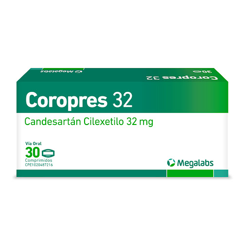 COROPRES 32MG X 30TAB CANDESARTAN MEGALABS