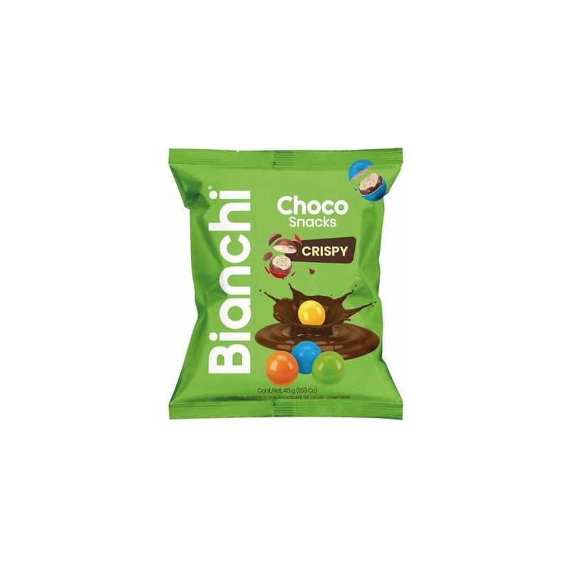 CHOCOLATE BIANCHI 45GR SNAKCS CRISPY