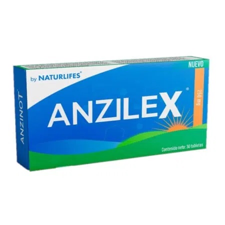 ANZILEX NATURLIFES 250MG X 30 TABLETAS