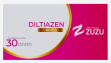 DILTIAZEM 60MG X 30TABLETAS ZUZU