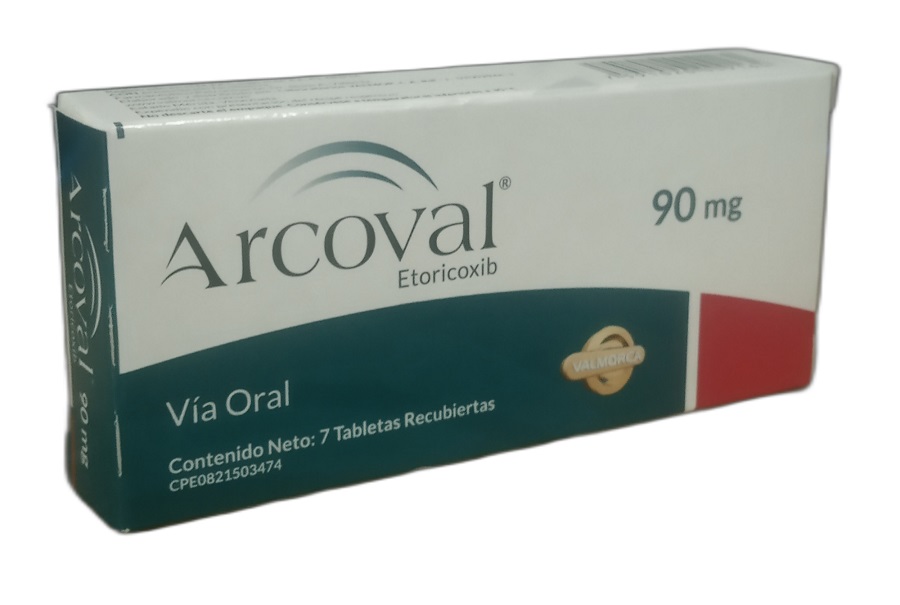 ARCOVAL 90MG X 7 TABLETAS VALMORCA