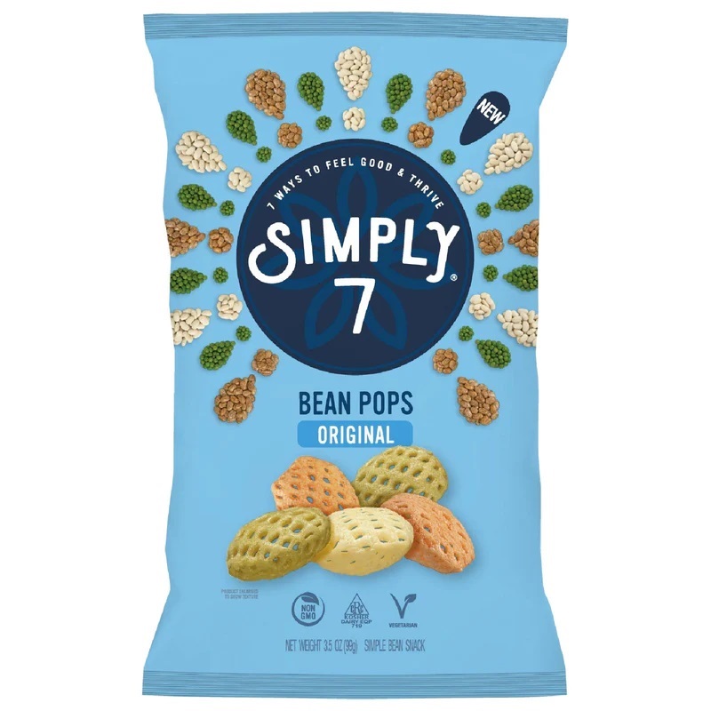 SNACK SIMPLY 7 99GR BEAN POPS ORIGINAL