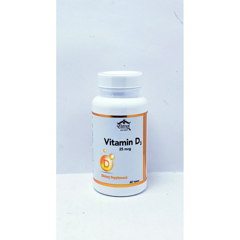 VITAMINA D3 25MCG X 60TAB ETERNAL