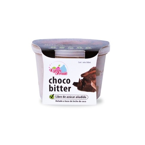 HELADO VGAN FRUIT 500ML CHOCOLATE BITTER
