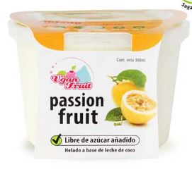 HELADO VGAN FRUIT 500ML PASSION FRUIT