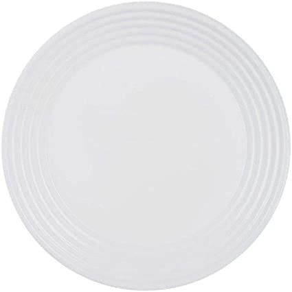 PLATO REDONDO LUMINARC 28CM BLANCO