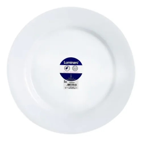 PLATO REDONDO LUMINARC 14CM BLANCO