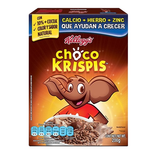 CEREAL KELLOGGS 200GR CHOCO KRISPIS CARRAO
