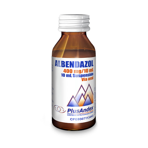 ALBENDAZOL 400MG X 10ML SUSP PLUSANDEX