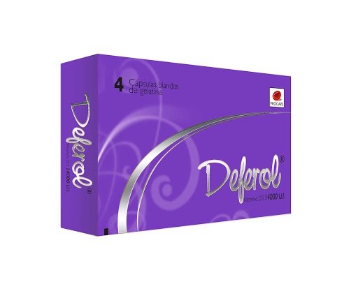 DEFEROL VIT D3 14000UI X 4TAB PROCAPS
