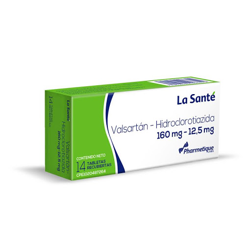 VALSARTAN HCT 160MG 12,5MGX14TAB LA SANTE