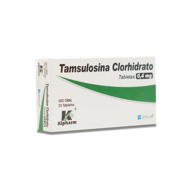 TAMSULOSINA 0,4MG X 20 TABLETAS KIPHARM