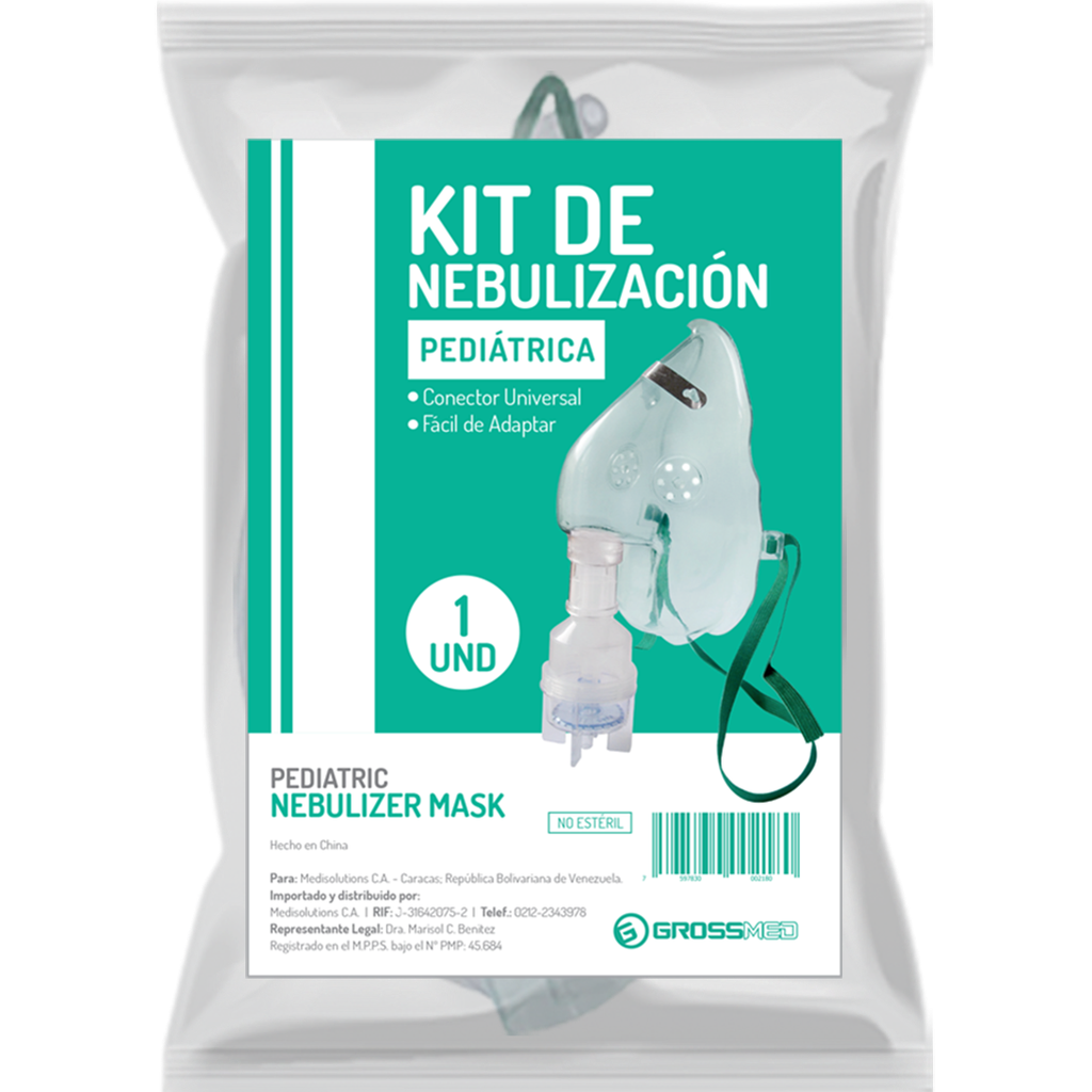 KIT DE NEBULIZACION PEDIATRICA GROSSMED