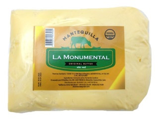 MANTEQUILLA LA MONUMENTAL 500GR SIN SAL