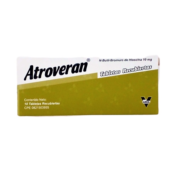 ATROVERAN 10MG X 10 TABLETAS VARGAS