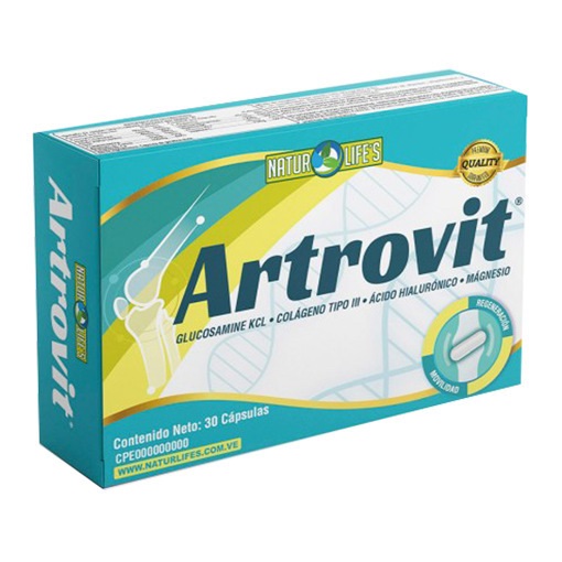 ARTROVIT 500MG X 30CAPS