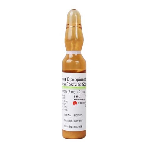BETAMETASONA 5MG 2MG MLX1AMP CAPLIN