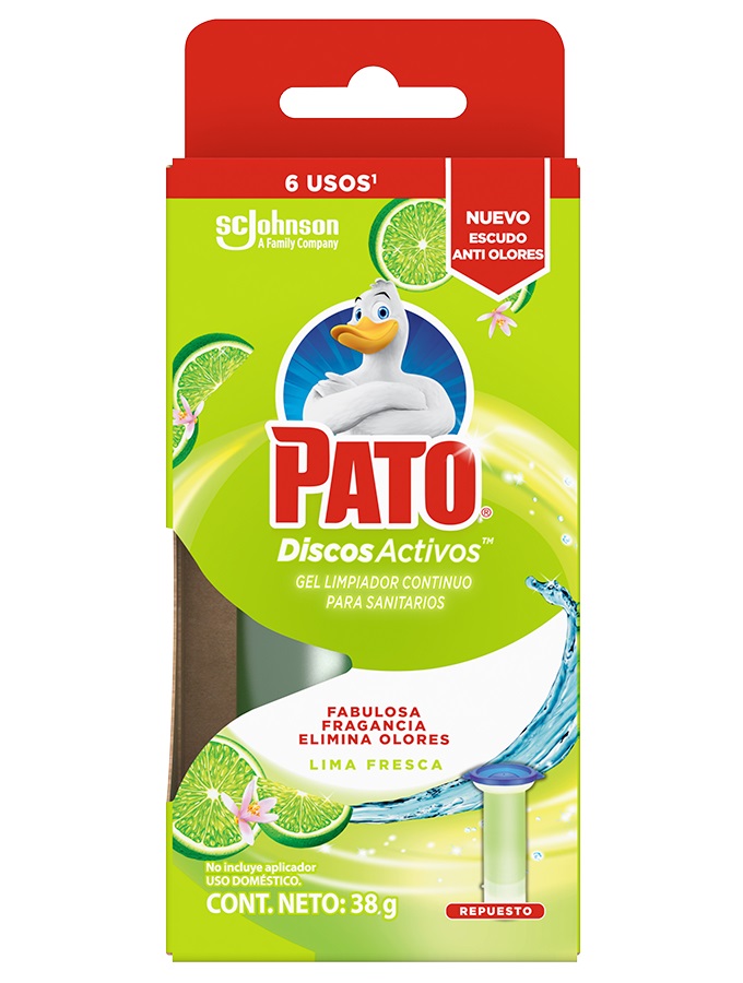 DISCOS ACT PATO 38GR LIMA FRESC REP